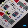 KELIK K72130 F-101 Voodoo - interior 3D decals for Revell kit 1/72